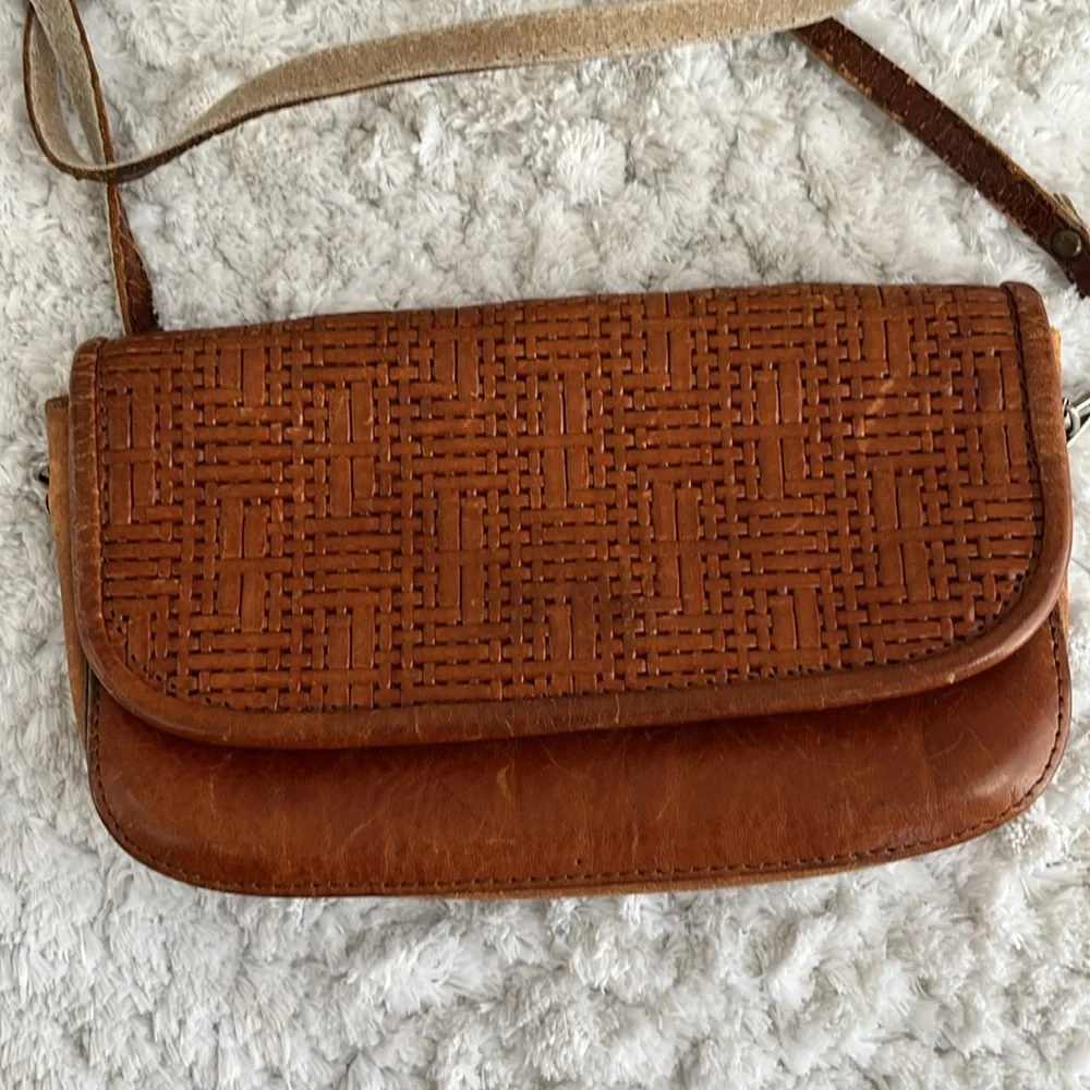 Lekkerkerker Leather Crossbody/Clutch Bag